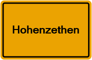 Grundbuchauszug Hohenzethen