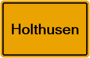 Grundbuchauszug Holthusen