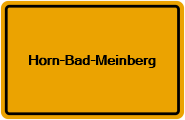 Grundbuchauszug Horn-Bad-Meinberg