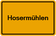 Grundbuchauszug Hosermühlen