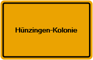 Grundbuchauszug Hünzingen-Kolonie