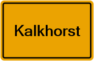 Grundbuchauszug Kalkhorst