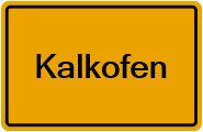 Grundbuchauszug Kalkofen
