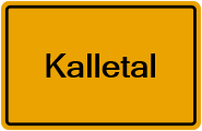 Grundbuchauszug Kalletal