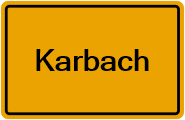 Grundbuchauszug Karbach