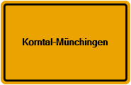 Grundbuchauszug Korntal-Münchingen
