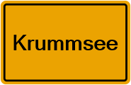 Grundbuchauszug Krummsee