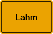 Grundbuchauszug Lahm