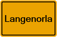 Grundbuchauszug Langenorla