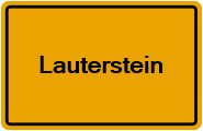 Grundbuchauszug Lauterstein