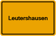 Grundbuchauszug Leutershausen