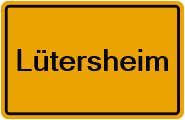 Grundbuchauszug Lütersheim