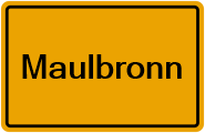 Grundbuchauszug Maulbronn