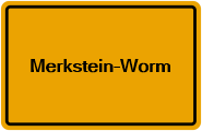 Grundbuchauszug Merkstein-Worm