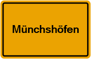 Grundbuchauszug Münchshöfen