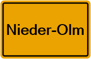 Grundbuchauszug Nieder-Olm