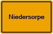 Grundbuchauszug Niedersorpe