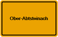 Grundbuchauszug Ober-Abtsteinach