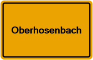 Grundbuchauszug Oberhosenbach
