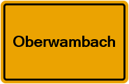 Grundbuchauszug Oberwambach