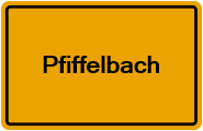 Grundbuchauszug Pfiffelbach