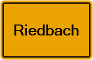 Grundbuchauszug Riedbach
