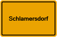 Grundbuchauszug Schlamersdorf