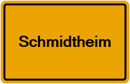 Grundbuchauszug Schmidtheim