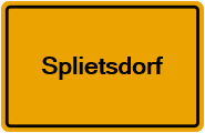 Grundbuchauszug Splietsdorf