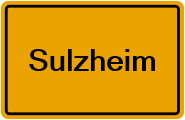 Grundbuchauszug Sulzheim