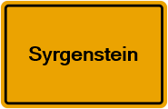 Grundbuchauszug Syrgenstein