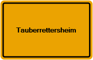 Grundbuchauszug Tauberrettersheim