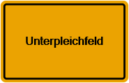 Grundbuchauszug Unterpleichfeld