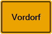 Grundbuchauszug Vordorf