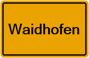 Grundbuchauszug Waidhofen