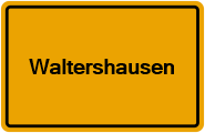 Grundbuchauszug Waltershausen