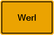 Grundbuchauszug Werl