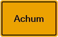 Grundbuchauszug Achum