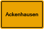 Grundbuchauszug Ackenhausen