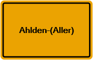 Grundbuchauszug Ahlden-(Aller)