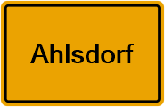 Grundbuchauszug Ahlsdorf
