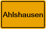 Grundbuchauszug Ahlshausen