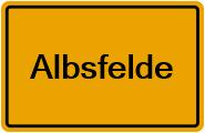 Grundbuchauszug Albsfelde