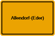 Grundbuchauszug Allendorf-(Eder)