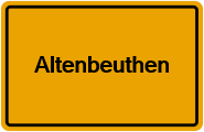 Grundbuchauszug Altenbeuthen