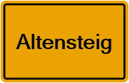Grundbuchauszug Altensteig