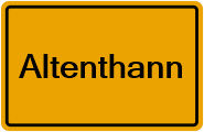Grundbuchauszug Altenthann