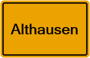Grundbuchauszug Althausen