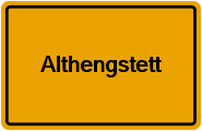 Grundbuchauszug Althengstett