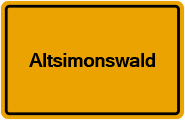 Grundbuchauszug Altsimonswald